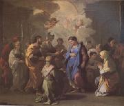 Luca  Giordano The Marriage of the Virgin (mk05) oil on canvas